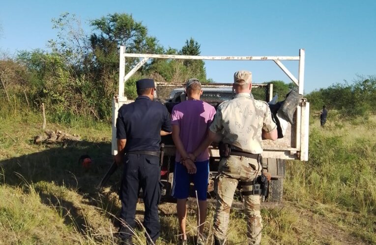 Carnearon un animal  en la vecina ciudad de Santa Elena: dos detenidos y dos prófugos