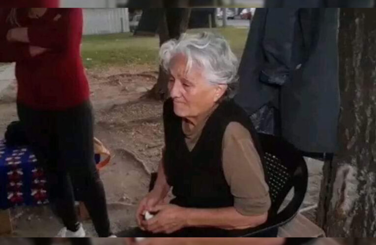 SALTA: ABUELA DE 74 AÑOS SE ENCUENTRA EN LA CALLE, FUE ECHADA POR SU HIJA