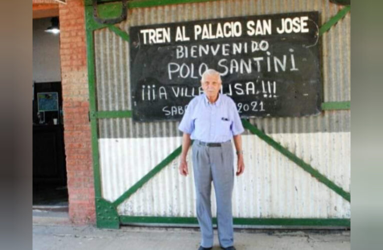 Se fue el Último Maquinista,se fue don Alberto «Polo» Santini