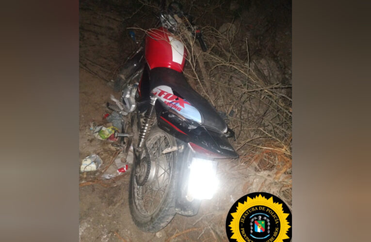 La Paz : Se Recuperó una Motocicleta sustraída en el Polideportivo Municipal