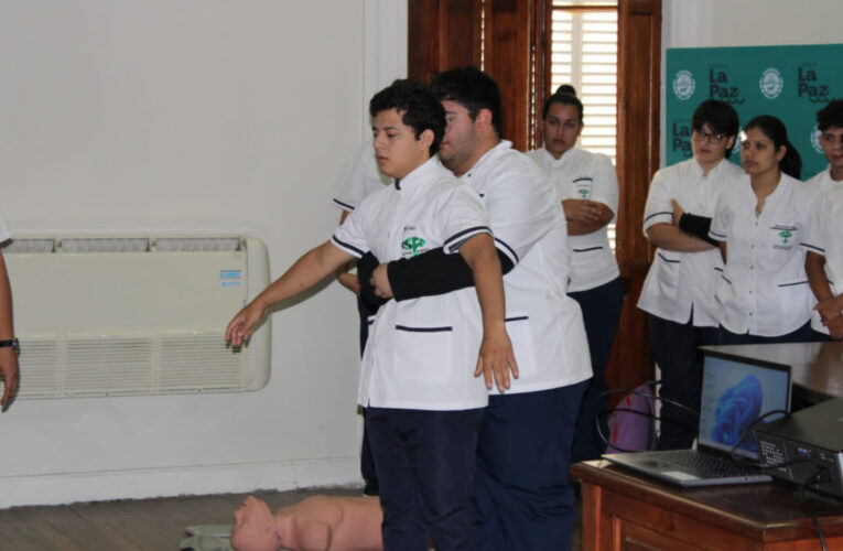LA PAZ : CHARLA SOBRE RCP Y PRIMEROS AUXILIOS