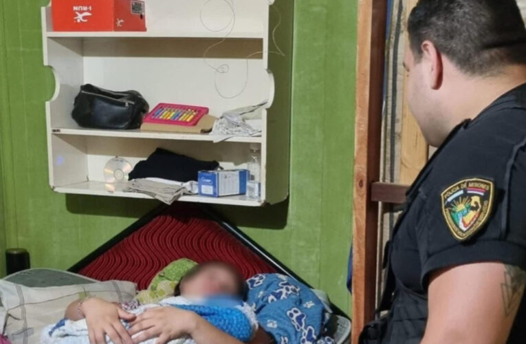 Posadas: policías ayudaron a una mujer a dar a luz en su vivienda