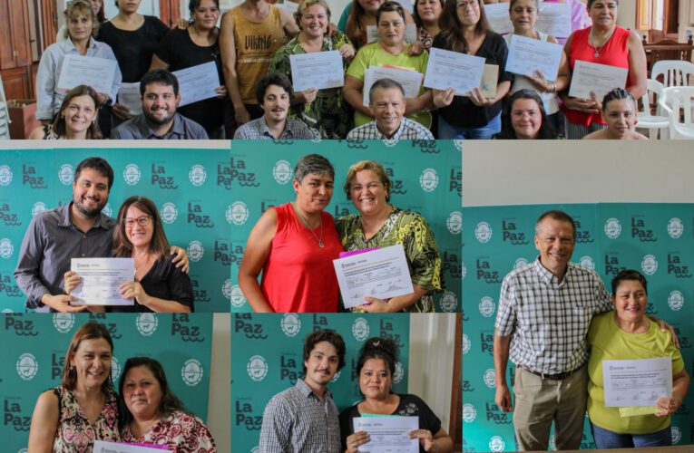ENTREGA DE CERTIFICADOS: PROGRAMA AUTONOMÍA PERSONAL Y ACCESIBILIDAD UNIVERSAL PARA ADULTOS MAYORES