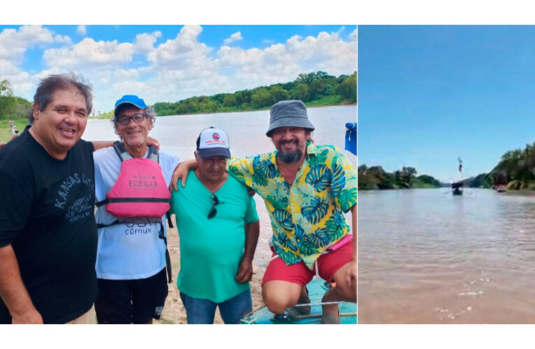 «Remar Contracorriente» avanza bajo un calor extremo: 50 km remando hasta Empedrado