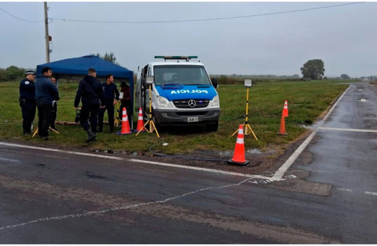 Tras nueva tragedia, instalaron puesto de control en el peligroso cruce de rutas 127 y 32
