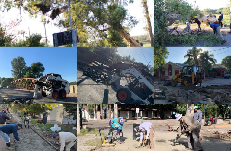 LA PAZ : TRABAJOS EN LA CIUDAD