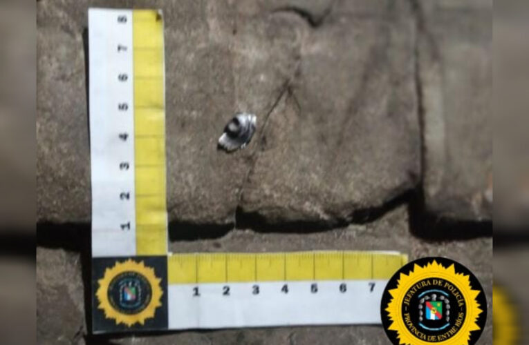 La Paz : Investigan un episodio donde hubo disparos en la vía pública.