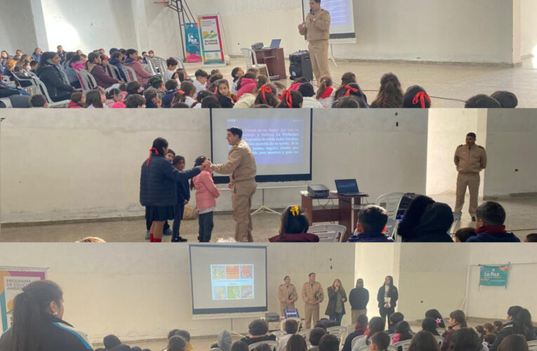 Prefectura brindó una charla informativa sobre el cuidado del río Paraná en La Paz