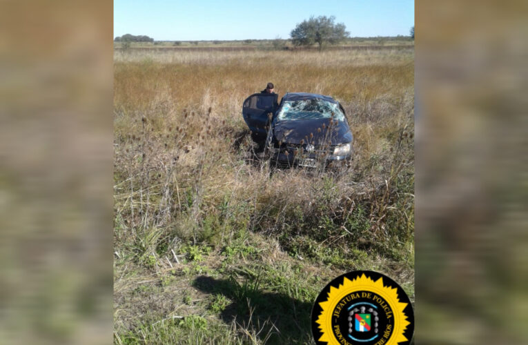 Despiste y vuelvo de Automóvil en Ruta N°6