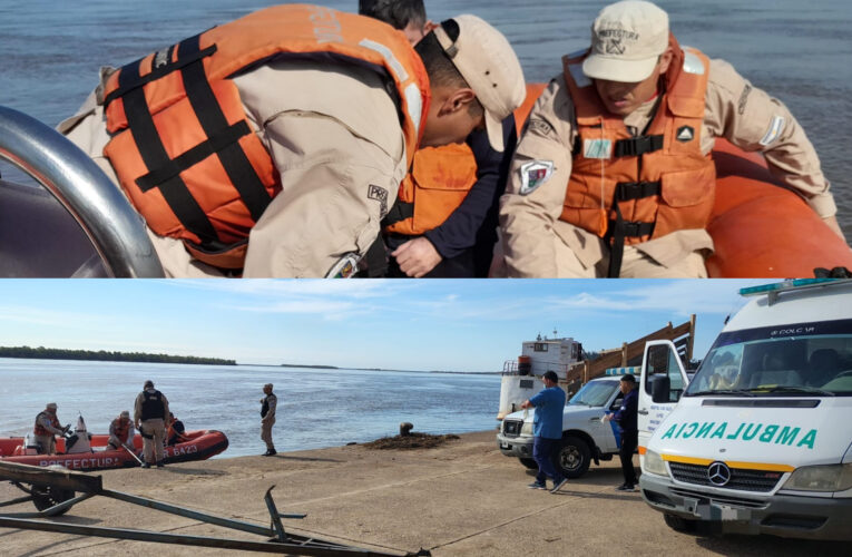 Entre Ríos: Prefectura rescató a una persona en el río Paraná