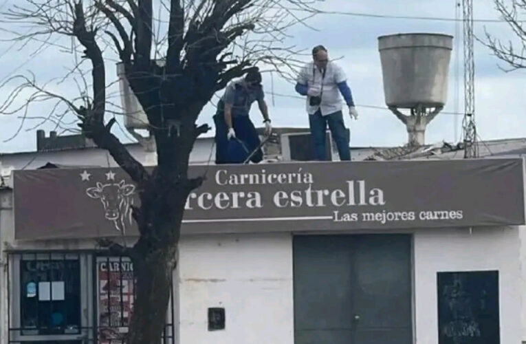 Corrientes : Murió Electrocutado cuando Intentaba Robar un Reflector en el Techo de una Carnicería.