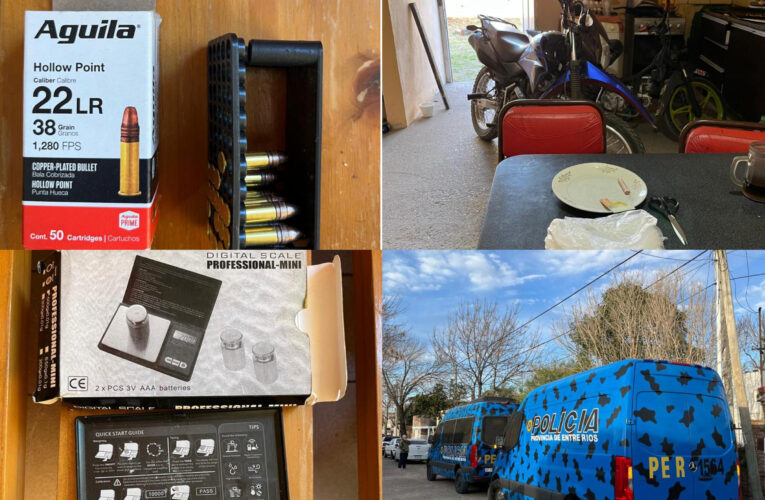 Amplio operativo antidrogas en la ciudad de Bovril