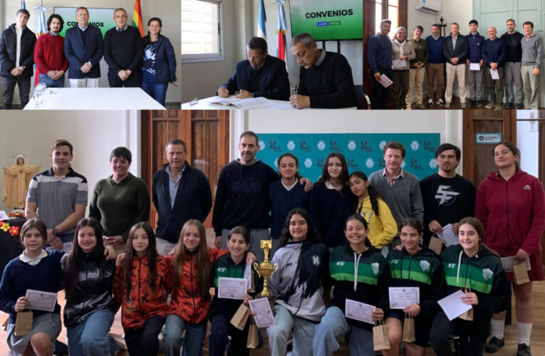 La Paz : El Municipio Avanza en Capacitación y Reconoce a Deportistas Locales