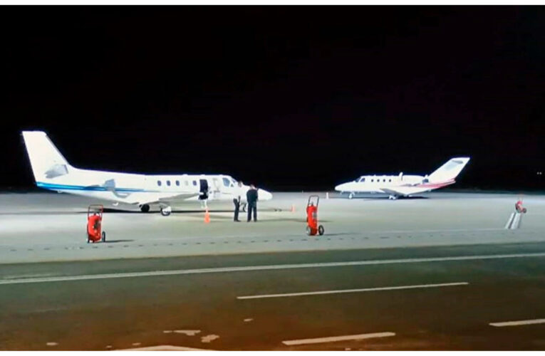 Tres aviones aterrizaron en el flamante aeropuerto de Concordia por una ablación de órganos