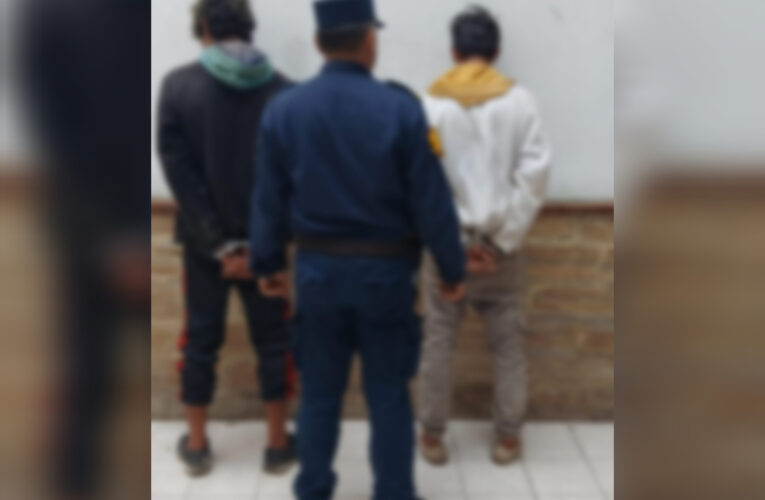 Detienen a dos jóvenes por intento de hurto en empresa de transporte de La Paz