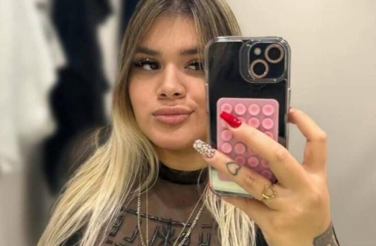 Morena Rial, esposada y escoltada: las fotos y videos de su llegada a la comisaría