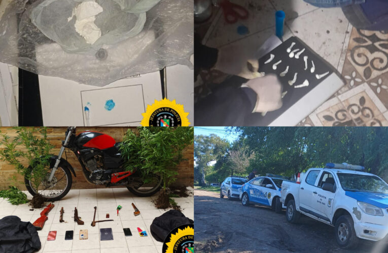 Cuatro personas detenidas en amplios allanamientos por tentativa de homicidio en La Paz