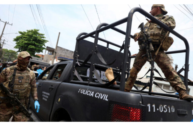 Deja 64 muertos un operativo contra el narco en Brasil.