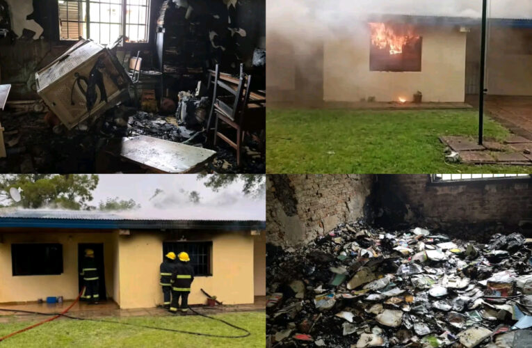 Bruno Sarubi repudió el hecho vandálico ocurrido en una escuela de Piedras Blancas