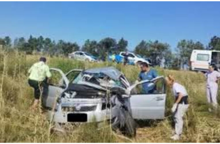 El desastroso estado de la ruta 14 provocó tres accidentes en menos de dos horas en el sur Entrerriano