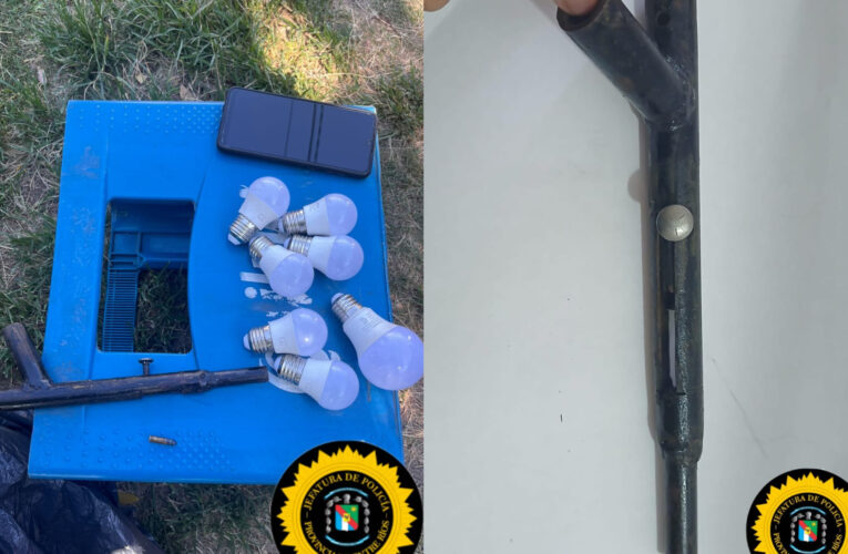 La Paz : Hallan y secuestran elementos de dudosa procedencia en barrio Milagrosa Norte