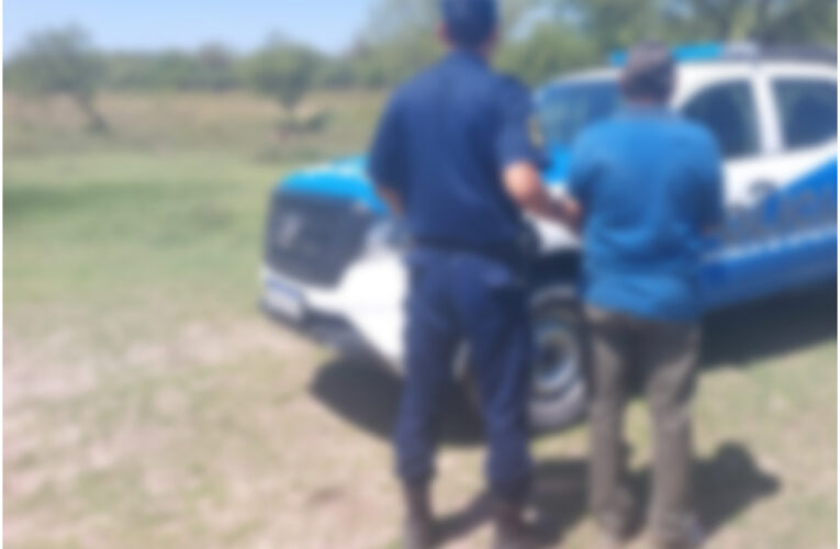 DETENIDO EN PICADA BERÓN POR PEDIDO DE CAPTURA VIGENTE