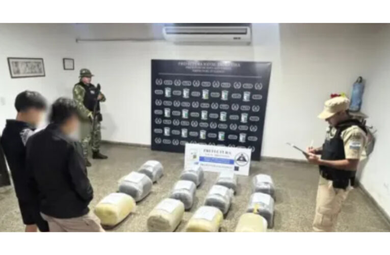 Corrientes: incautan más de 128 kilos de marihuana ocultos en un pinar