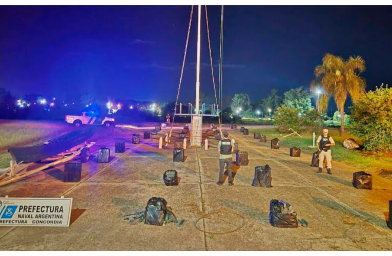 Frustraron el contrabando de un cargamento de cigarrillos valuado en $50 millones en Concordia