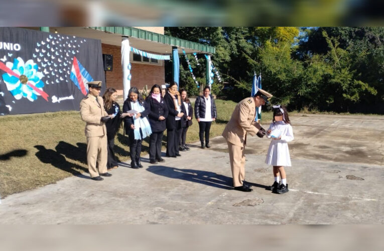 Entre Ríos : Prefectura acompañó la Promesa de Lealtad a la Bandera en la Escuela NINA N° 7 “San Lorenzo”
