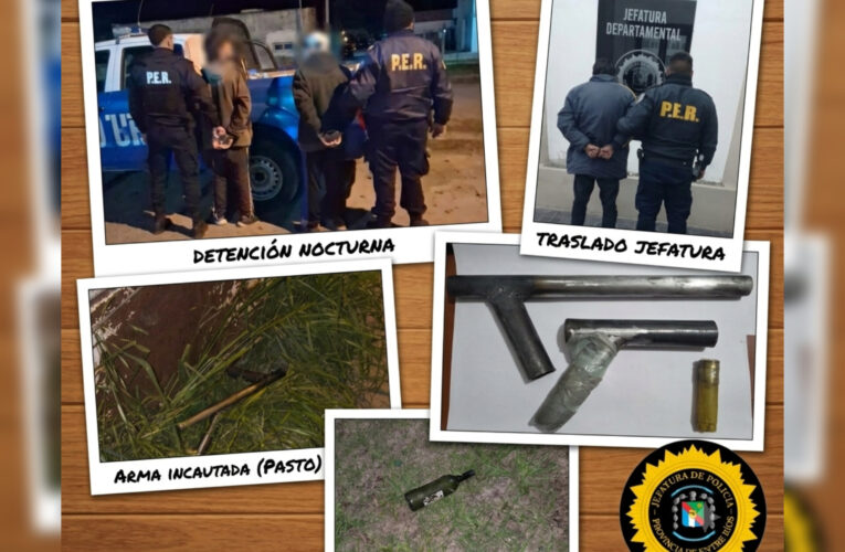 LA PAZ : DISPAROS, DAÑOS Y DETENIDOS EN BARRIO MILAGROSA NORTE